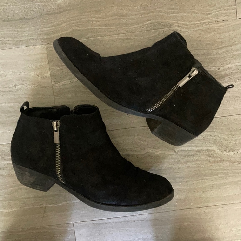 Black booties